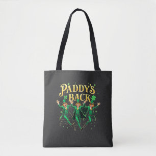 Paddy's Back St Patrick's Day Trump Dancing Tote Bag