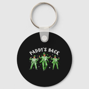 Paddy's Ck Funny Trump St Patrick's Day Lucky Sham Keychain