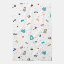 Paddy's favorites tea towel - art by Irina Kolb