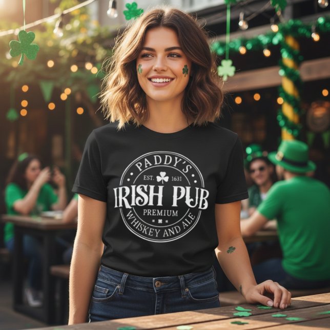 Paddy's Irish Pub St Patrick's Day T-Shirt (Paddy's Irish Pub St Patrick's Day T-Shirt)