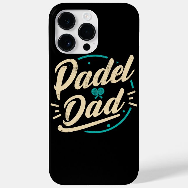 Padel Dad Platform Tennis Paddleball Padel  Case-Mate iPhone Case (Back)