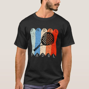 Padel Paddle Tennis Paddel Racquet Ball Vintage T-Shirt