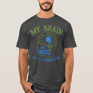 Padel Sport Courtraining Padel Players funny T-Shirt