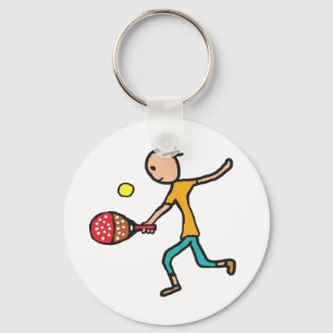 Padel Tennis Keychain