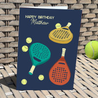 Padel Tennis Rackets and Balls Personalized