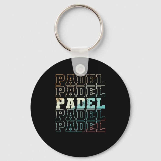 Padel Tennis Sport und Ball Keychain (Front)