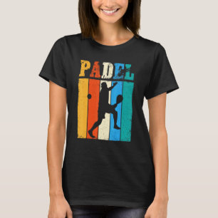 Padel Vintage Padel Player Paddling Paddler T-Shirt