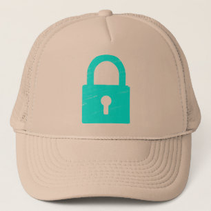 Padlock Textured - Various Colours Available Trucker Hat