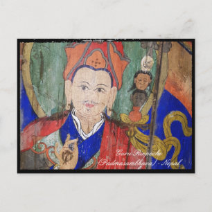 Padmasambhava, Guru from Tibet - Himalayas Postcar Postcard