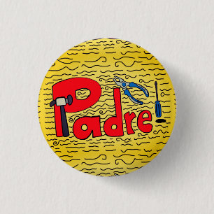 padre 1 inch round button