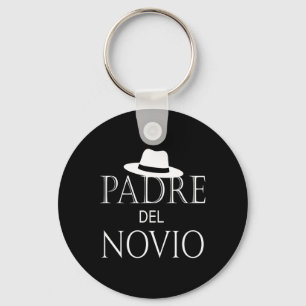 Padre Del Novio Spanish Father Of The Groom Weddin Keychain