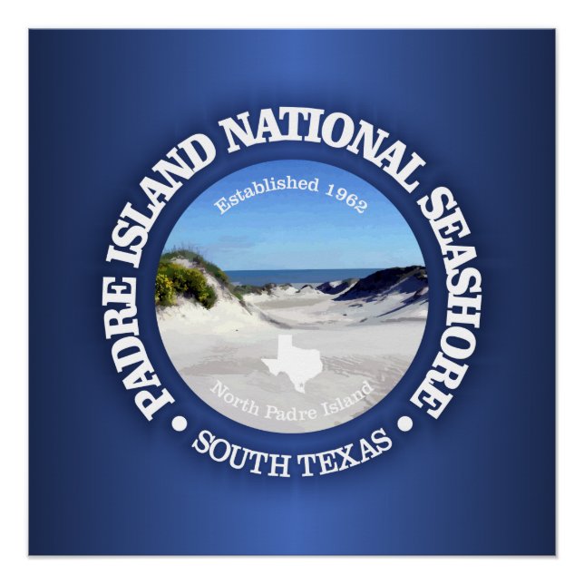 Padre Island National Seashore Poster (Front)