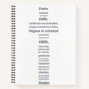 Padre nuestro notebook