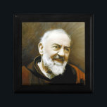 Padre Pio, Gift Box<br><div class="desc">(wikipedia says) Pio da Pietrelcina, also known as Padre Pio, born Francesco Forgione (Pietrelcina, 25 May 1887 β San Giovanni Rotondo, 23 September 1968), was an Italian priest and mystic of the Order of Friars Minor Capuchin; Beatified in 1999, he was proclaimed a saint by Pope John Paul II in...</div>