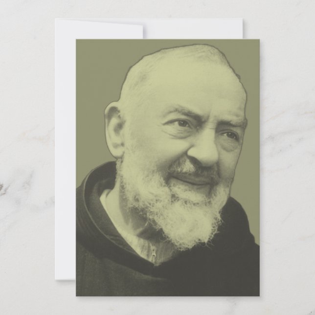 Padre Pio of Pietrelcina Invitation (Front)