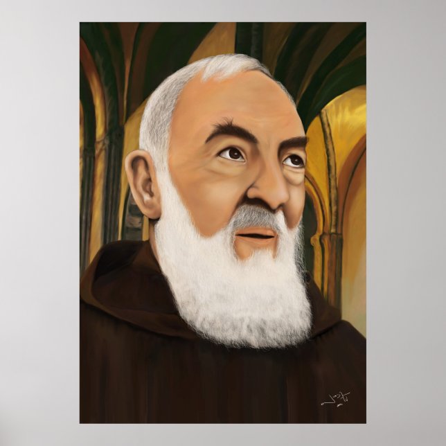 Padre Pio of Pietrelcina Poster (Front)