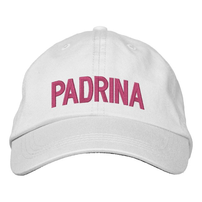 Padrino (godfather) embroidered cap (Front)