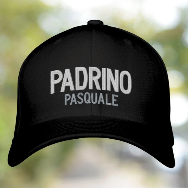 Padrino (godfather) Personalized embroidered  Hat (Creator Uploaded)