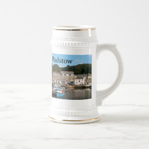 Padstow Cornwall England Beer Stein