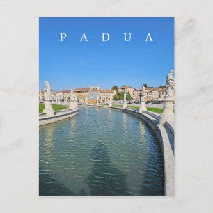 Padua Prato della Valle view postcard