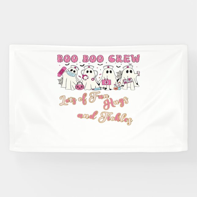 Paediactric Nurse Fun Halloween Design Essential T Banner (Horizontal)