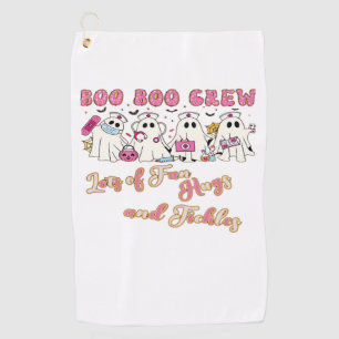 Paediactric Nurse Fun Halloween Design Essential T Golf Towel