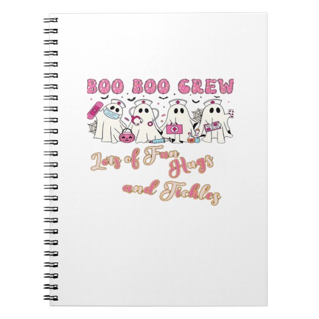 Paediactric Nurse Fun Halloween Design Essential T Notebook (Front)