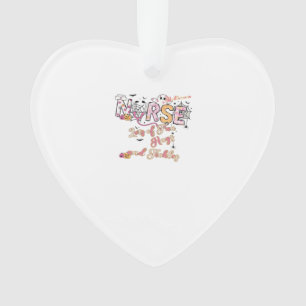 Paediactric Nurse Fun Halloween Design Essential T Ornament
