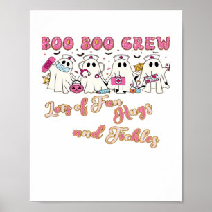 Paediactric Nurse Fun Halloween Design Essential T Poster