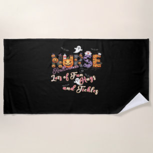 Paediactrics Nurse Fun Halloween Design Essential  Beach Towel