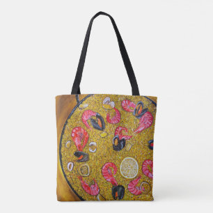 Paella De Marisco Painting by Alfred Fox Tote Bag
