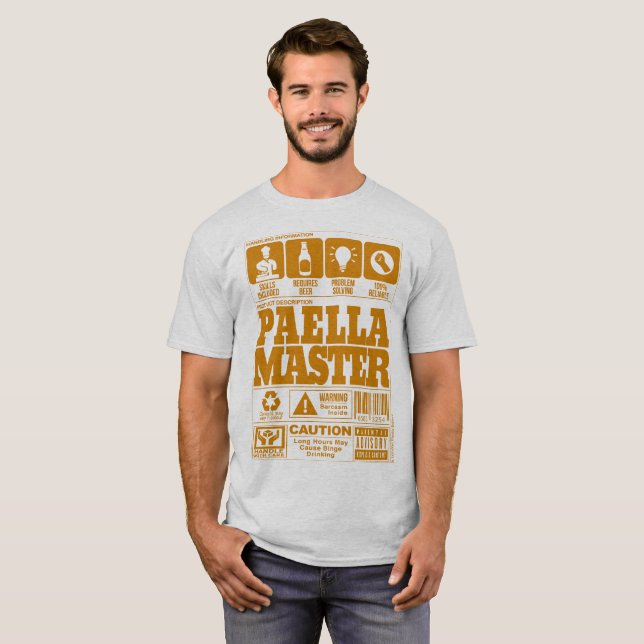Paella Master T-Shirt (Front Full)