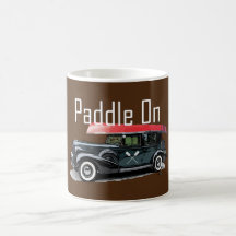 Pagaie Sur Conception Classique De Voiture - Mug C