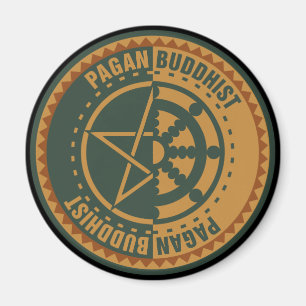 Pagan Buddhist Magnet