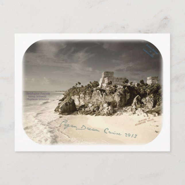 Pagan Dream Cruise PCR Postcard (Front)