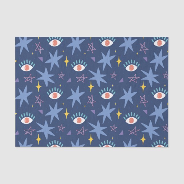 Pagan Gothic Eye Tissue Paper | Mystical  (Front)