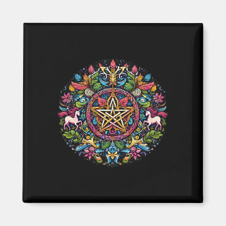Pagan Pattern Magnet
