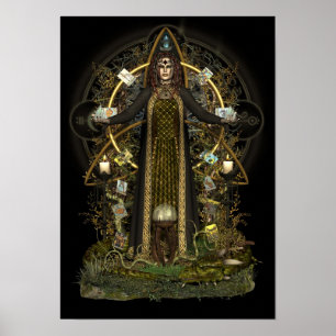 Pagan Poster - Witch of the Tarot [A3]