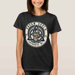 Pagan Souls Cherokee Logo S-Sleeve T-Shirt Women M