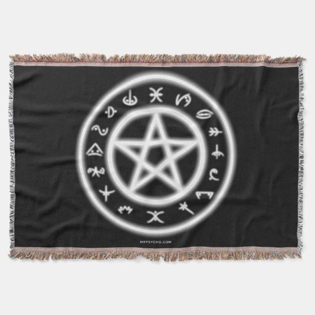 Pagan Symbol Blanket (Front)