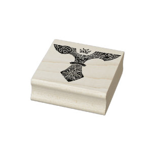 pagan symbols art stamp
