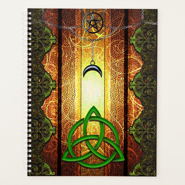 Pagan Tome Dark Magic Spells Wiccan & Witchcraft 1 Planner (Front)
