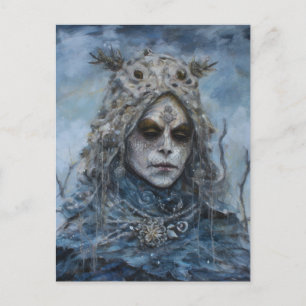 Pagan Winter Goddess Postcard