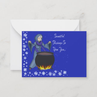 Pagan Winter Greetings Card