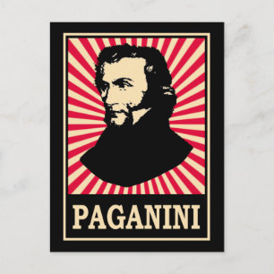 Paganini Postcard