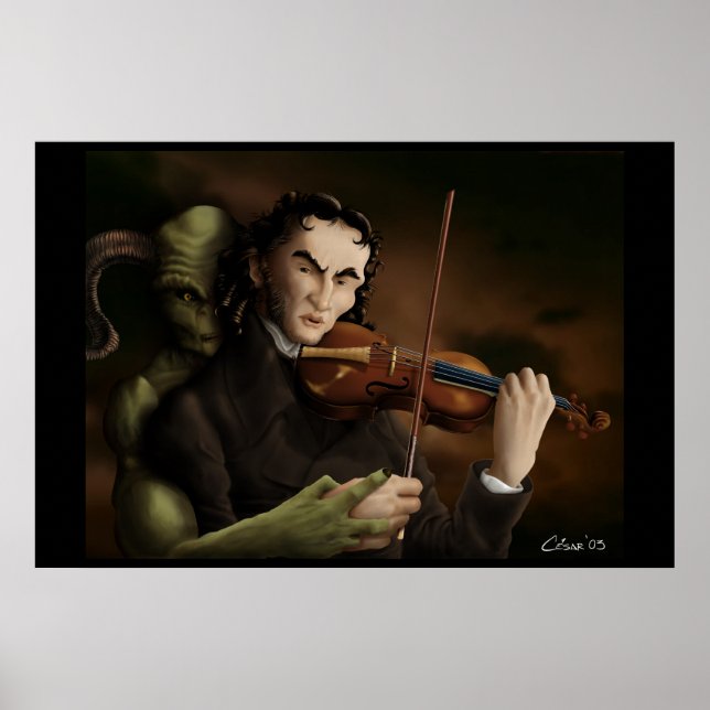 Paganini´s Muse Poster (Front)