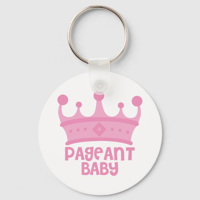 Pagant Baby Keychain (Front)