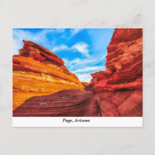 Page Arizona Postcard