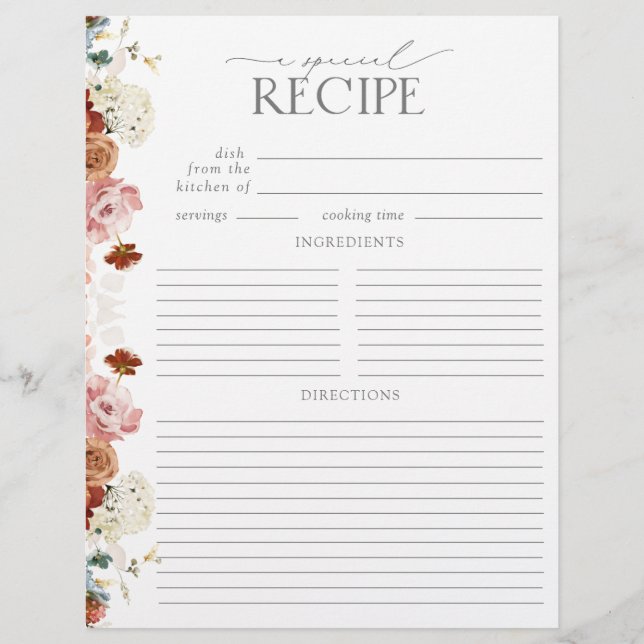 Page Classeur de la recette Fête des mariées de fl (Devant)
