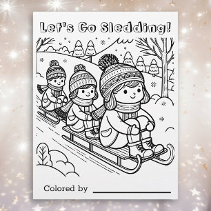 Page Color Me pour enfants Allons passer des vac